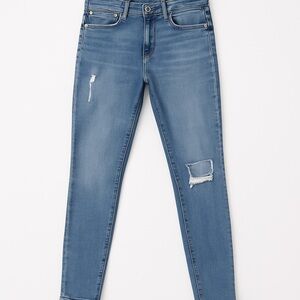 FRAME Le Skinny Distressed Jeans – Size 25